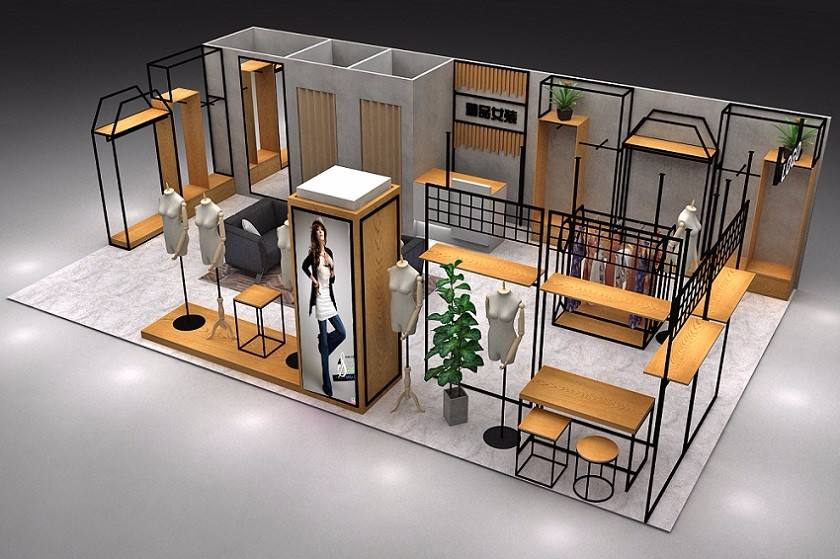河南女裝展柜 河南女裝展柜